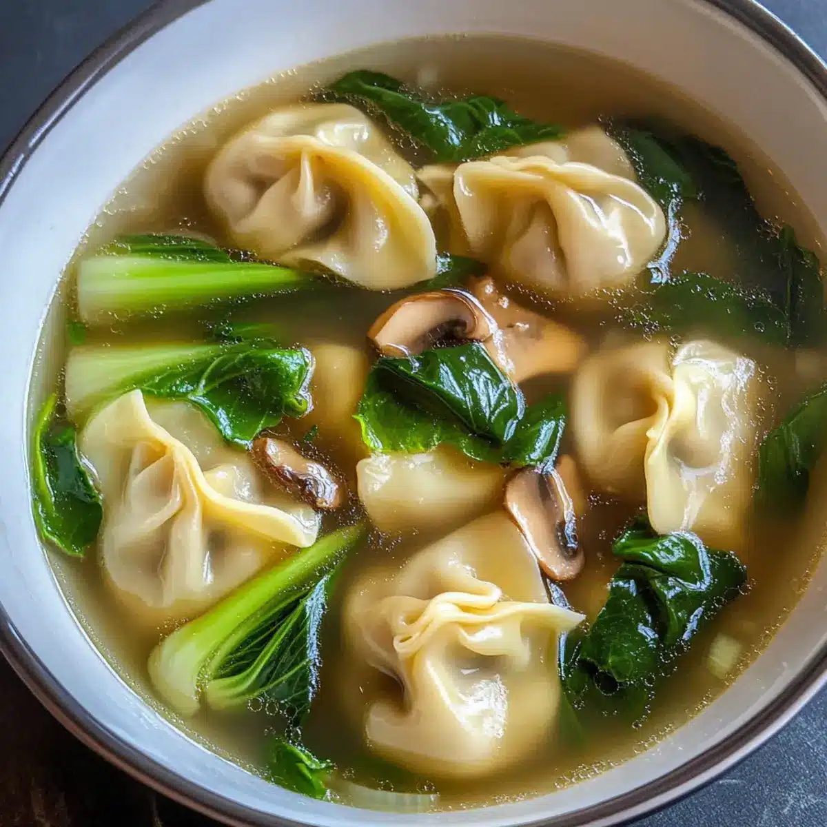 Wonton-Suppe