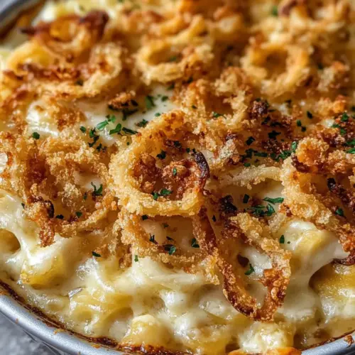 Käse Spätzle Gratin