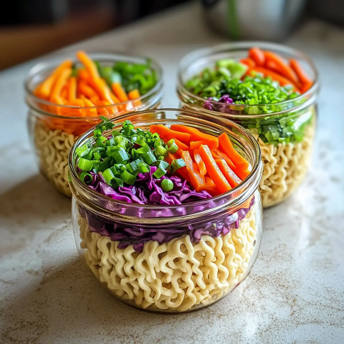 Selbstgemachte Instantnudeln