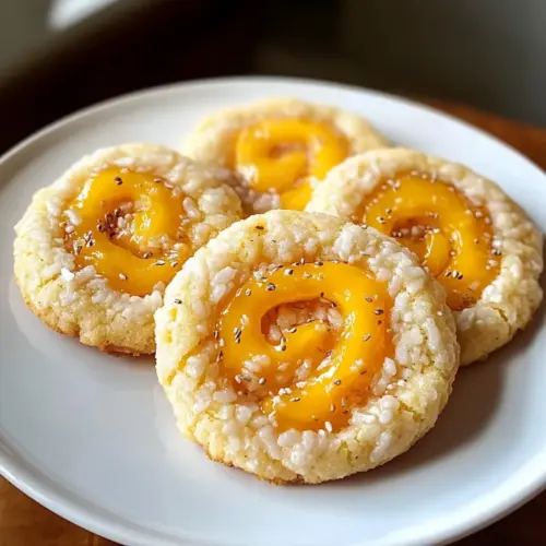 Mango Klebreis Kekse