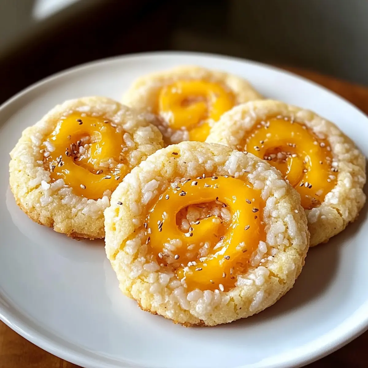 Mango Klebreis Kekse