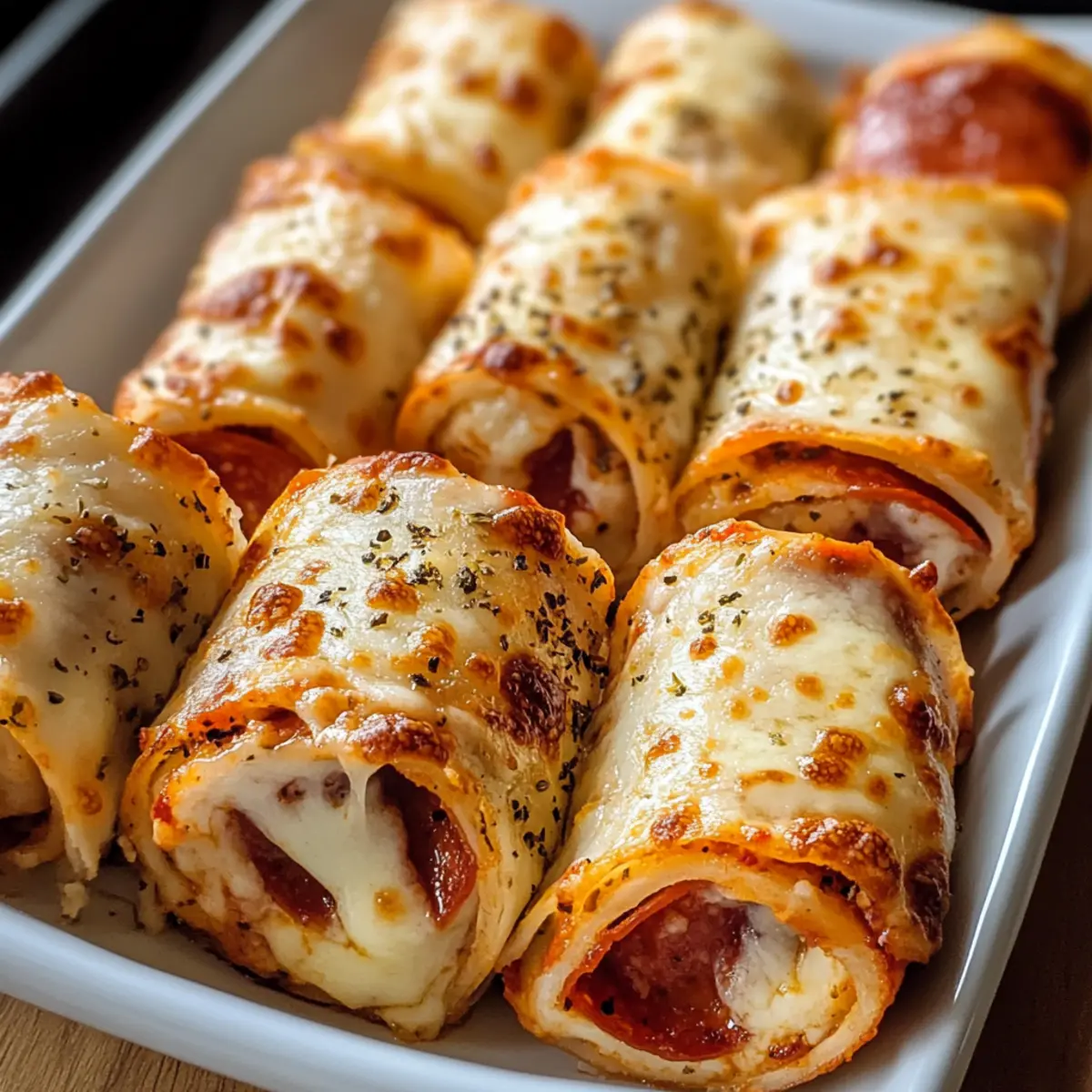 Pizza-Rollen