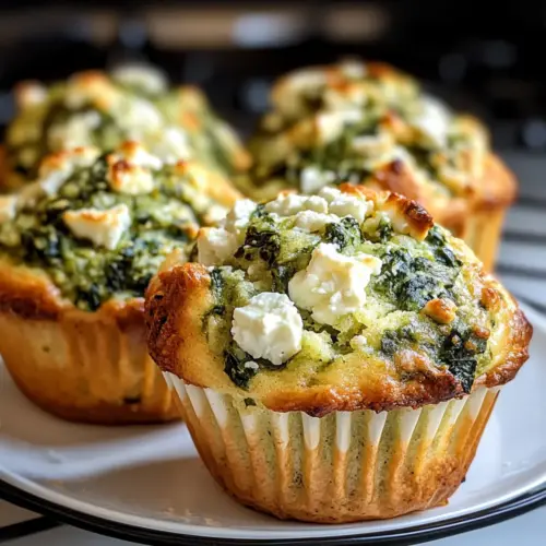 Spinat-Feta-Muffins