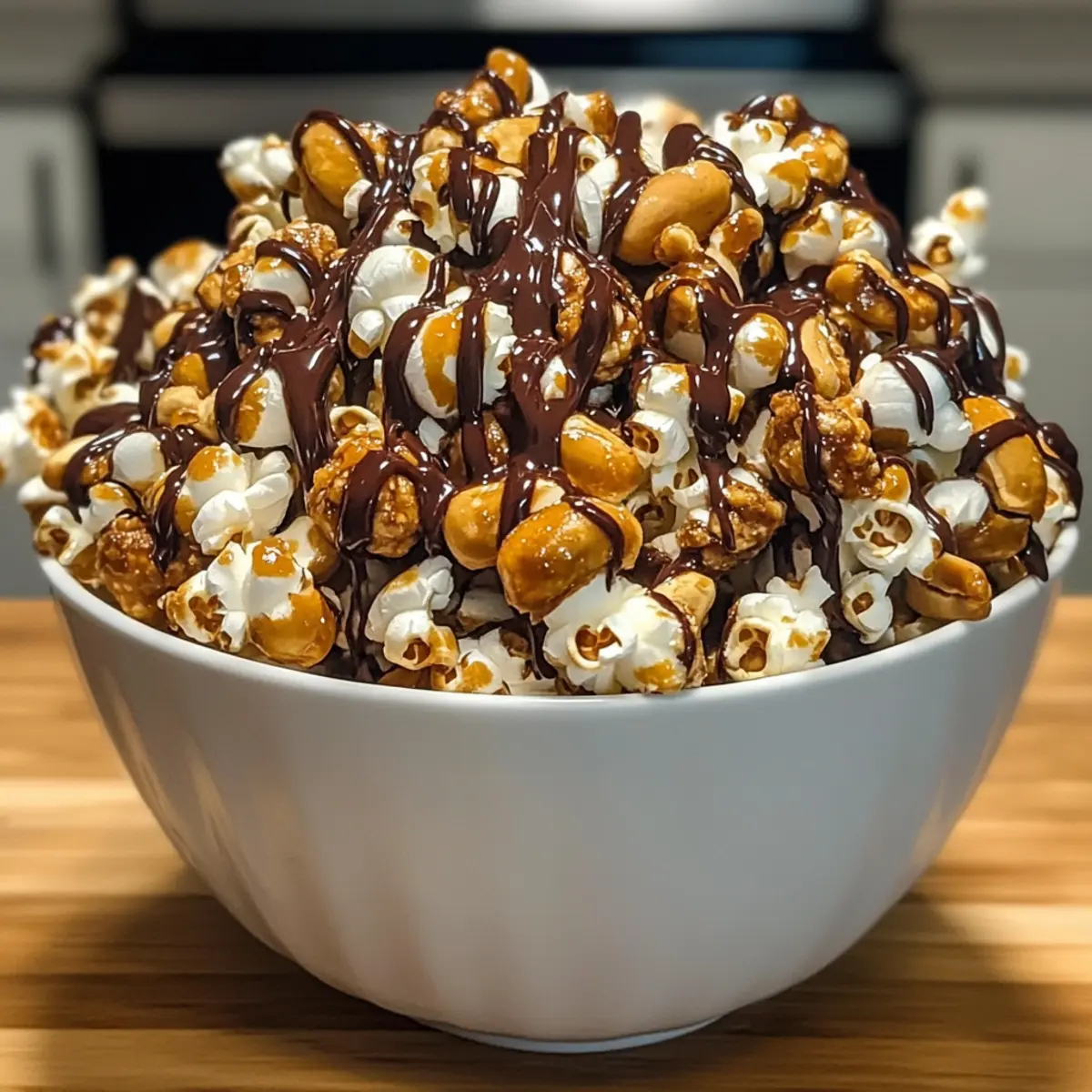 Crispy Kreolischer Moose Munch Popcorn Glück