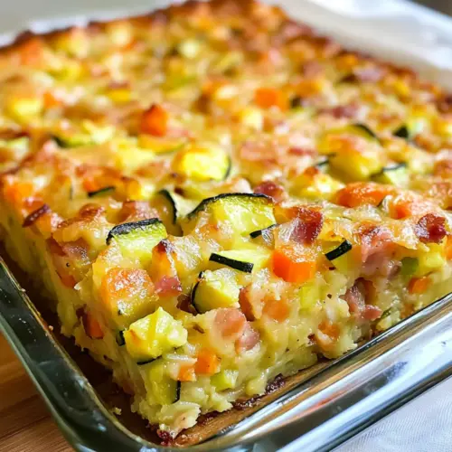 Aromatischer Zucchini-Auflauf