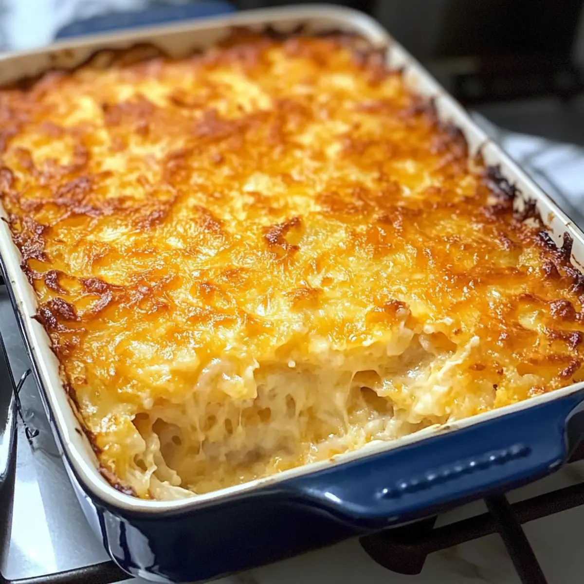 Käse Hash-Brown Auflauf