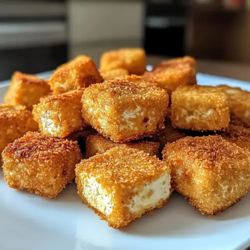 Knuspriges Tofu-Frittierhähnchen