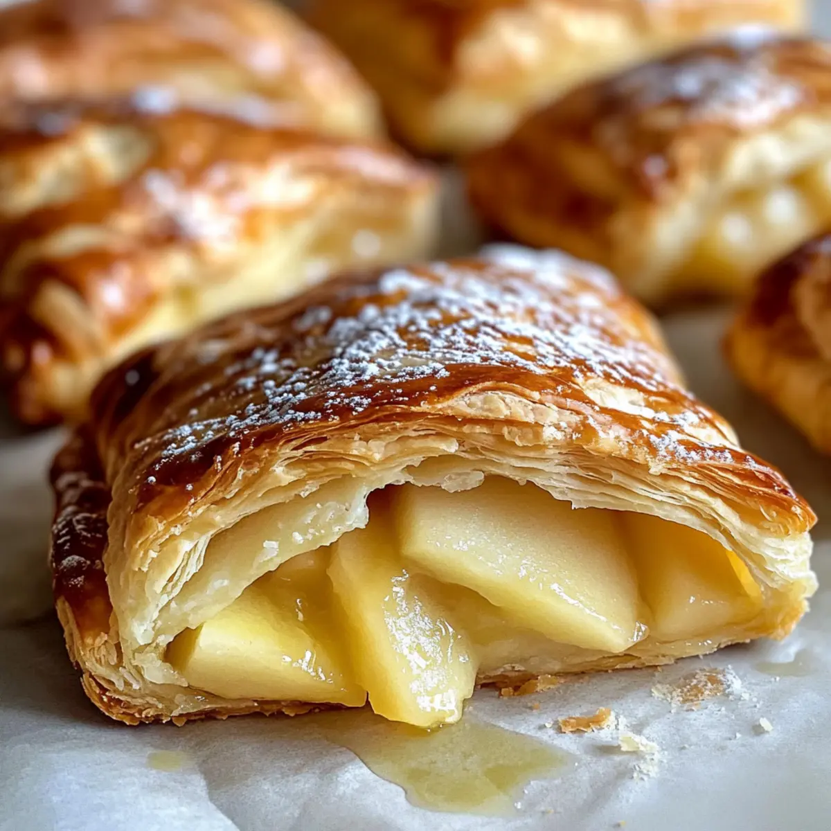 Köstliche Quark- und Apfeltaschen