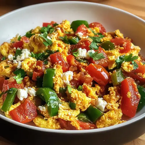Menemen Türkische Eier-Scramble