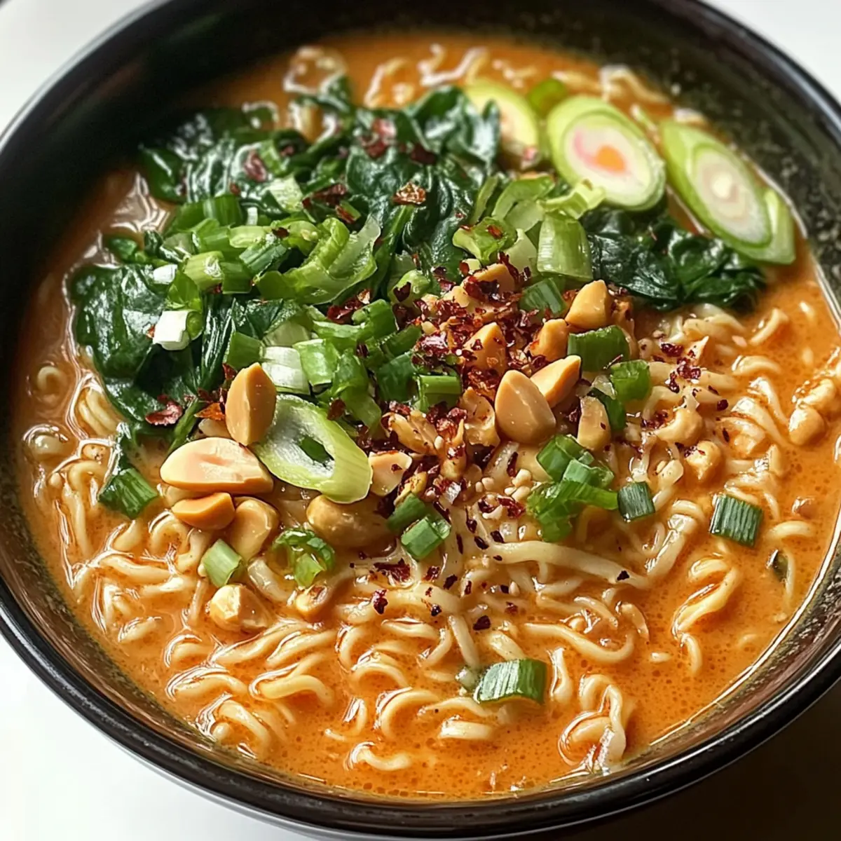 Miso Erdnuss Ramen
