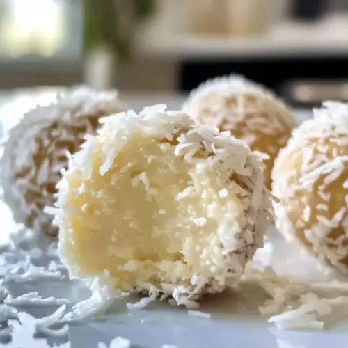 Kokospralinen mit Eierlikör